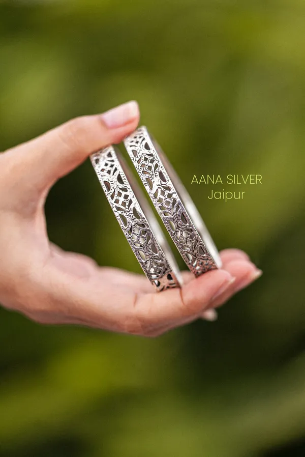 925_Pure_Sterling_Silver_|_Saundarya_Fine_Bangles_|_Well_Stamped_&_Hallmarked