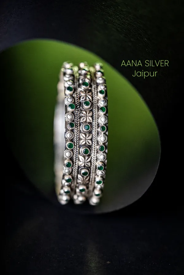 925_Pure_Sterling_Silver_|_Saundarya_Versatile_Bangle_|_Well_Stamped_&_Hallmarked