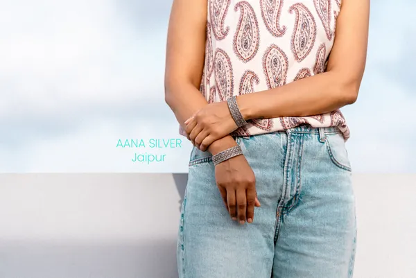 925_Pure_Sterling_Silver_|_Aabharan_Statement_Jali_Bangles_|_Well_Stamped_&_Hallmarked