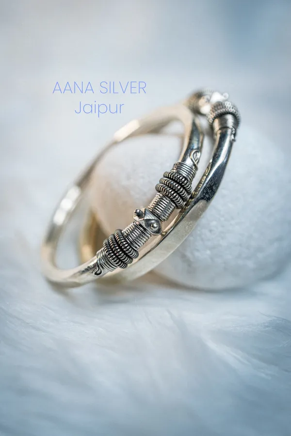 925_Pure_Sterling_Silver_|_Aabharan_Versatile_Everyday_Bangles_|_Well_Stamped_&_Hallmarked