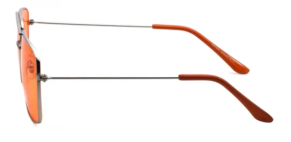 Silver_Retro_Square_Sunglasses_-_For_Unisex