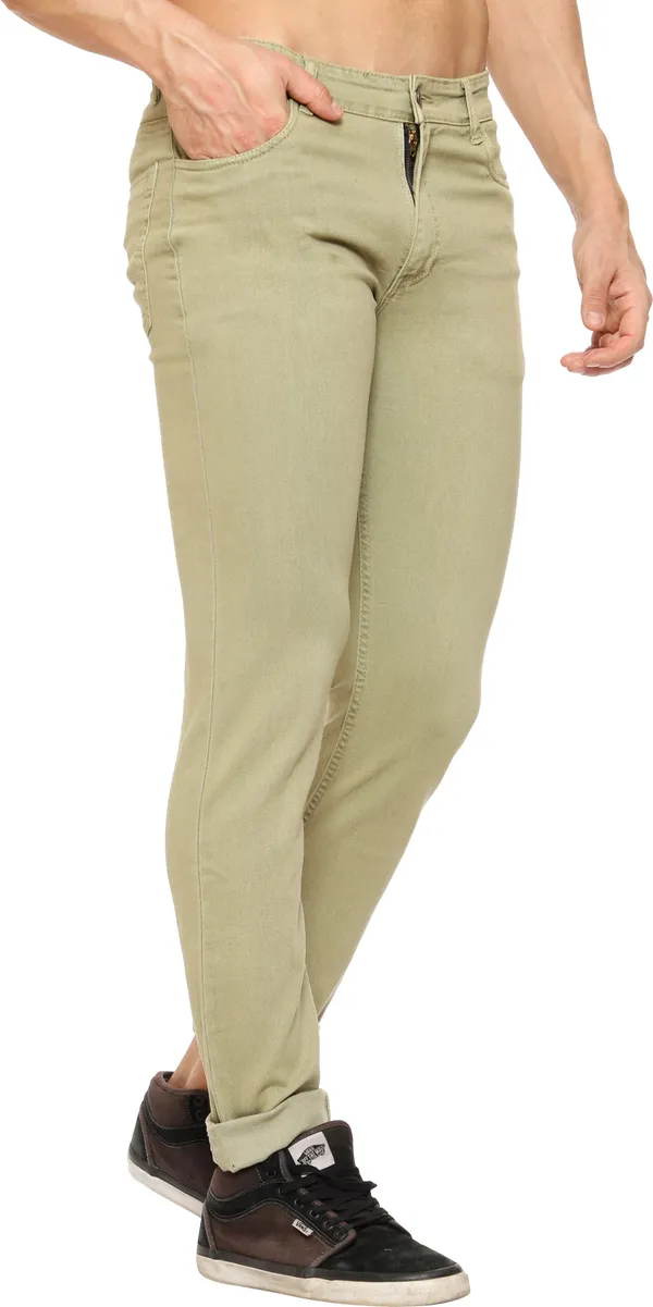 Men's_Beige_Regular_Fit_Premium_Cotton_Blend_Jeans