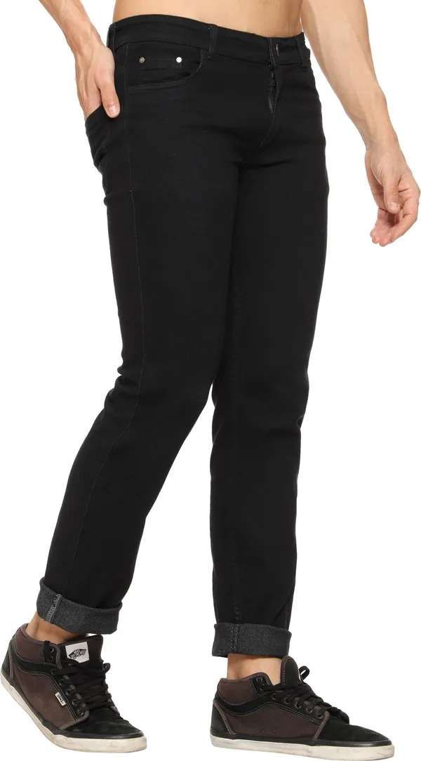 Men's_Black_Regular_Fit_Premium_Cotton_Blend_Jeans