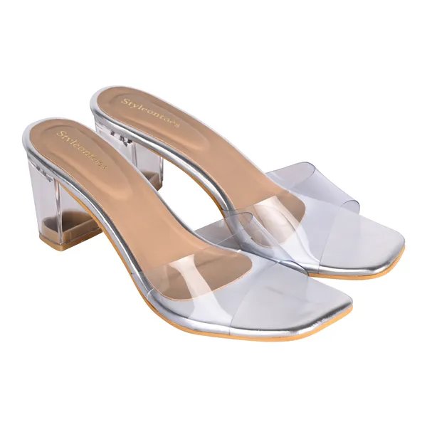 Silver_Transparent_Fancy_Block_Heels_For_Women