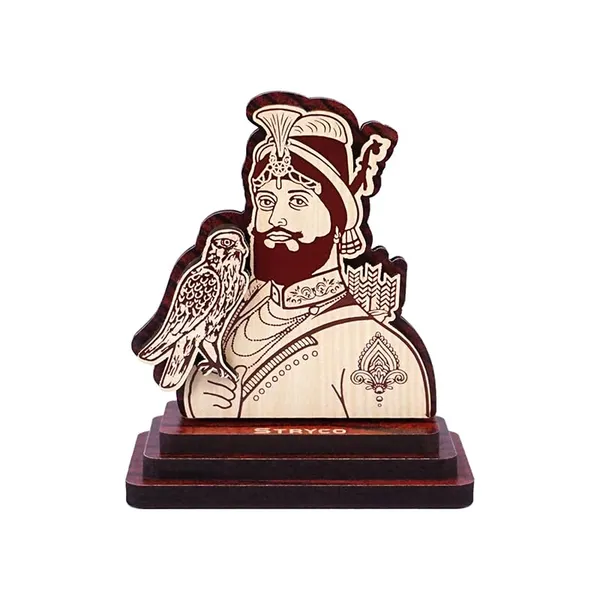 Guru_Gobind_Singh_Ji_3D_Photo_For_Car_|_Car_Stand_|_Tenth_Sikh_Guru_|_Punjabi_Wooden_Gift_Item_|_Car_Interior_Decor_Accessory_|_Spiritual_Decor_|_10_Sikh_Guru_|_Sikh_Gifts_|_Car_Emblem_|_8.5Cm_High
