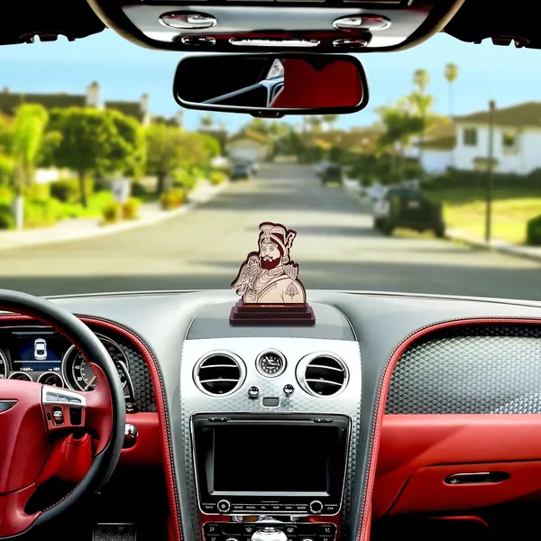 Guru_Gobind_Singh_Ji_3D_Photo_For_Car_|_Car_Stand_|_Tenth_Sikh_Guru_|_Punjabi_Wooden_Gift_Item_|_Car_Interior_Decor_Accessory_|_Spiritual_Decor_|_10_Sikh_Guru_|_Sikh_Gifts_|_Car_Emblem_|_8.5Cm_High