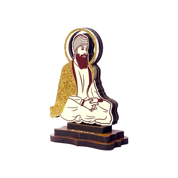 Guru_Tegh_Bahadur_Ji_Photo_For_Car,_Car_Stand,_Ninth_Sikh_Guru,_Punjabi_Wooden_Gift_Item,_Car_Interior_Decor_Accessory,_Spiritual_Decor,_Photo_Frame,_Sikh_Gifts,_Car_Emblem,_8Cm_High