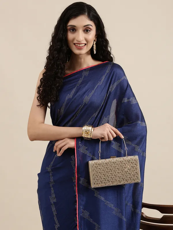Rekha_Maniyar_Women's_Matka_Silk_Leheriya_Printed_Saree_With_Embroideried_Blouse_Piece