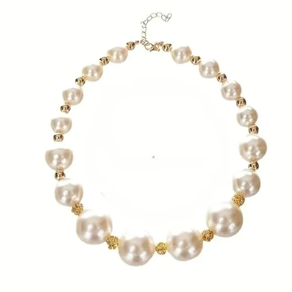 Gold_&_White_Trendy_Western_Necklace_For_Women