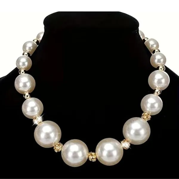 Gold_&_White_Trendy_Western_Necklace_For_Women
