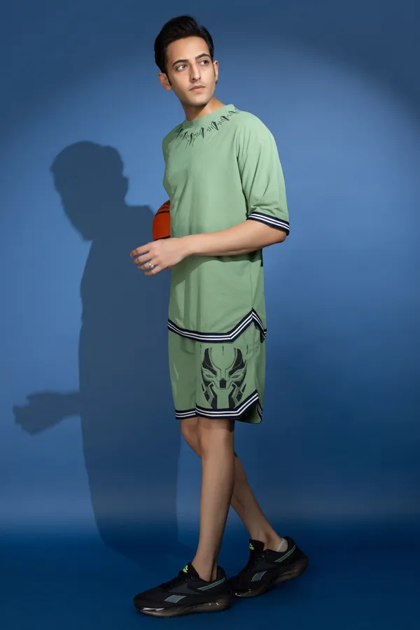 Sea_Green_Honey_Comb_Printed_Oversized_Size_Co-Ord_Set