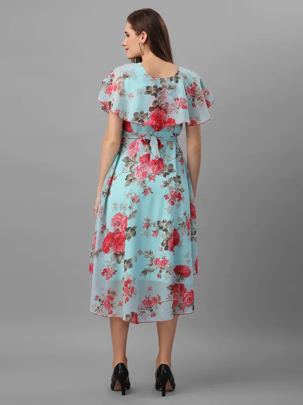 Sea_Green_&_Red_Floral_Georgette_Neckline_Flared_Maxi_Dress