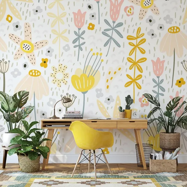 Seamless_pattern_of_wild_Mural_flowers._Perfect_for_kids_fabric,_textile,_nursery_wallpaper._Mural_Wallpapr,_PVC_Free.