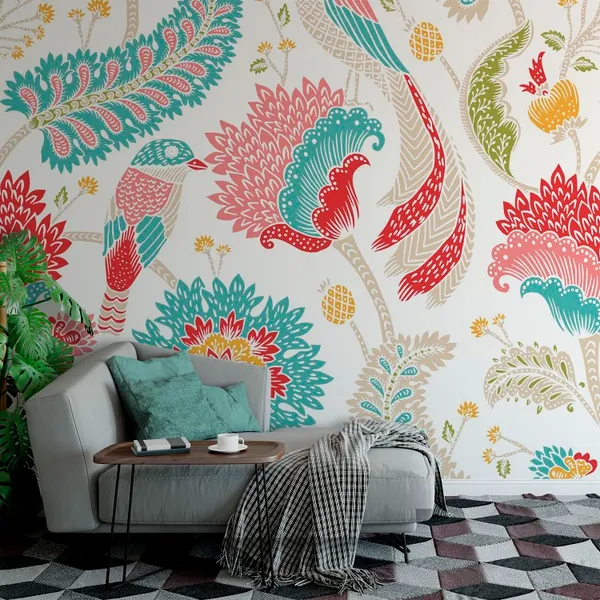 Seamless_pattern_with_fantasy_flowers,_natural_wallpaper,_floral_decoration_curl_illustration._Paisley_print_hand_drawn_elements._Home_Decor._Jacobean_embroidery._Mural_Wallpaper,_PVC_Free.