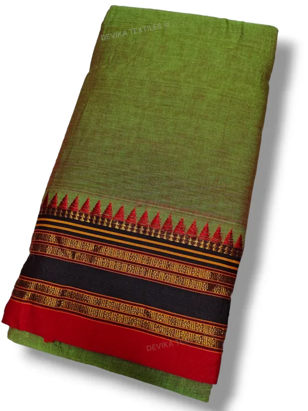 Seaweed_Green_Sanvi_(Narayanapet_Pure_Cotton_saree_)
