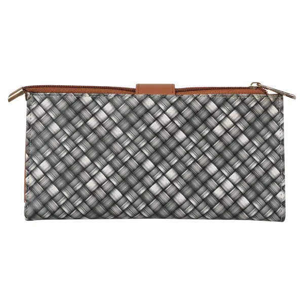 Wallet_for_Women's_|_Clutch_|Two_Fold_Wallet|_Vegan_Leather_|_Holds_Upto_10_Cards_1_ID_Slot_|_2_Notes_&_1_Coin_Compartment_|_Magnetic_Closure|_(Dark_Grey-White)