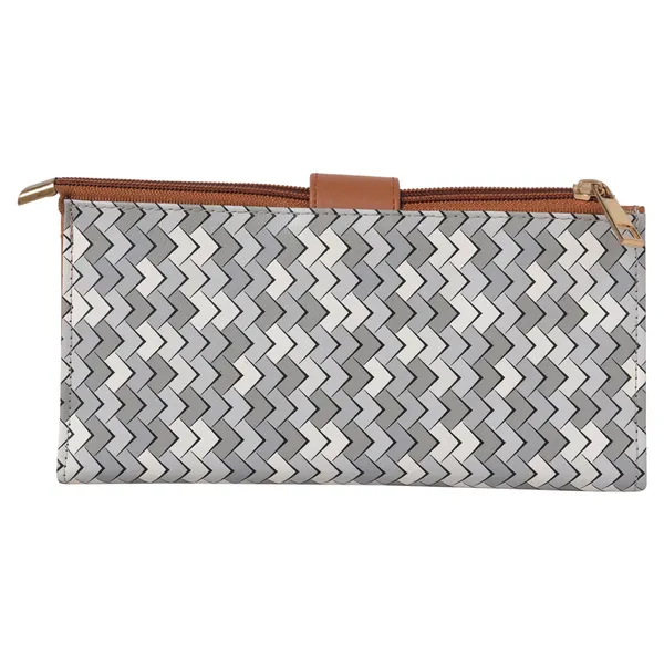 Wallet_for_Women's_|_Clutch_|Two_Fold_Wallet|_Vegan_Leather_|_Holds_Upto_10_Cards_1_ID_Slot_|_2_Notes_&_1_Coin_Compartment_|_Magnetic_Closure|_(Grey-White)