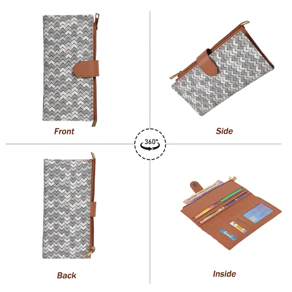 Wallet_for_Women's_|_Clutch_|Two_Fold_Wallet|_Vegan_Leather_|_Holds_Upto_10_Cards_1_ID_Slot_|_2_Notes_&_1_Coin_Compartment_|_Magnetic_Closure|_(Grey-White)