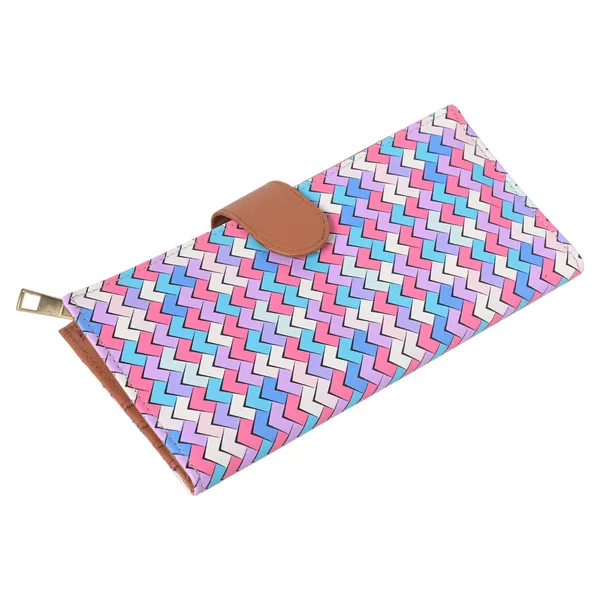 Wallet_for_Women's_|_Clutch_|Two_Fold_Wallet|_Vegan_Leather_|_Holds_Upto_10_Cards_1_ID_Slot_|_2_Notes_&_1_Coin_Compartment_|_Magnetic_Closure|_(Pink_Blue)