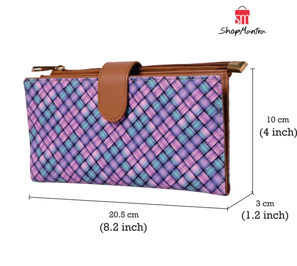 Wallet_for_Women's_|_Clutch_|Two_Fold_Wallet|_Vegan_Leather_|_Holds_Upto_10_Cards_1_ID_Slot_|_2_Notes_&_1_Coin_Compartment_|_Magnetic_Closure|_(Purple-Pink)