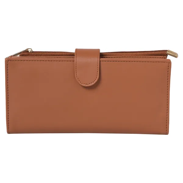 Wallet_for_Women's_|_Clutch_|Two_Fold_Wallet|_Vegan_Leather_|_Holds_Upto_10_Cards_1_ID_Slot_|_2_Notes_&_1_Coin_Compartment_|_Magnetic_Closure|_(Tan)