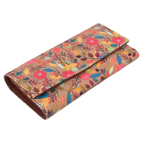 Wallet_for_Women's_|_Women's_Wallet_|Clutch_|Vegan_Leather_|_Holds_Upto_6_Cards_|_2_Notes_and_1_Coin_Compartment_|_Magnetic_Closure_|_Brown…