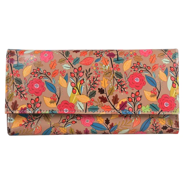 Wallet_for_Women's_|_Women's_Wallet_|Clutch_|Vegan_Leather_|_Holds_Upto_6_Cards_|_2_Notes_and_1_Coin_Compartment_|_Magnetic_Closure_|_Brown…