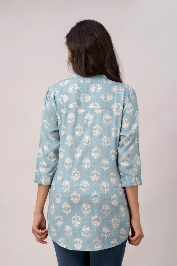 Blue_Rayon_Tunics_For_Women