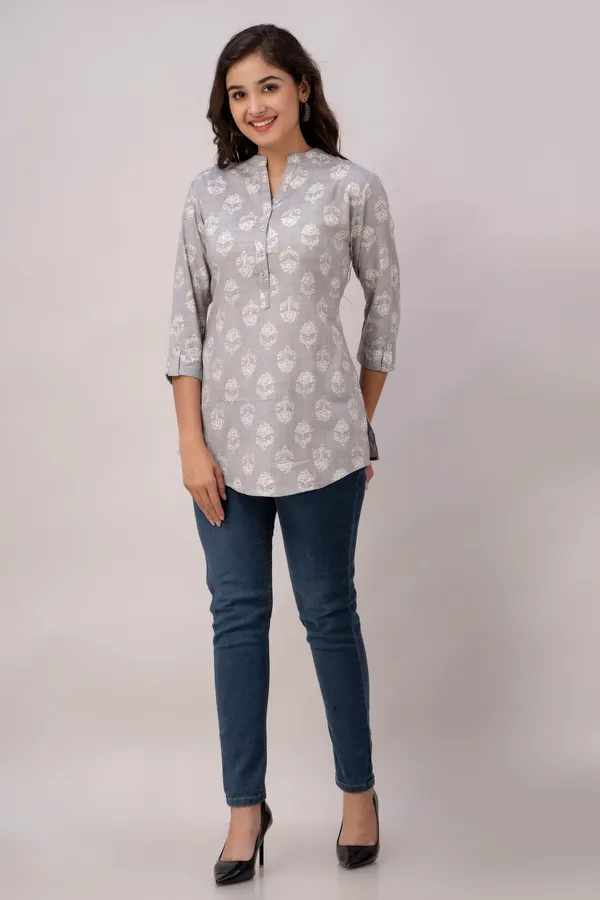 Grey_Rayon_Tunics_For_Women