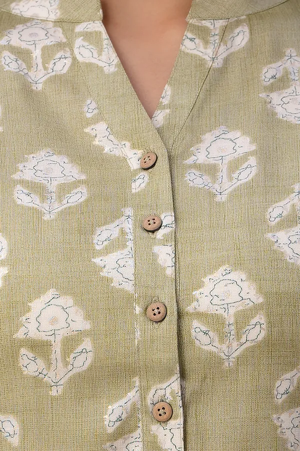 Green_Rayon_Tunics_For_Women