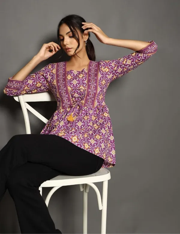 Pink_Rayon_Tunics_for_Women