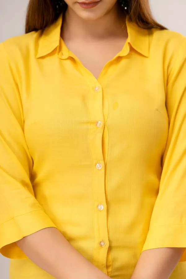 Yellow_Rayon_Tunics_For_Women