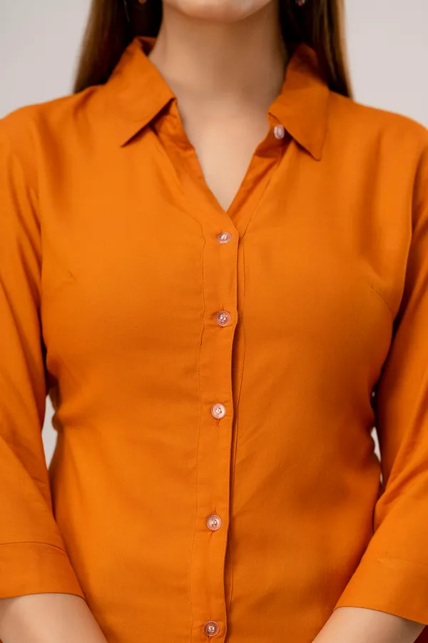 Orange_Rayon_Tunics_For_Women