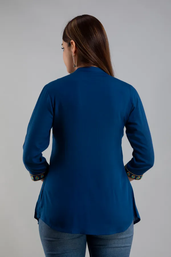 Blue_Rayon_Tunics_For_Women