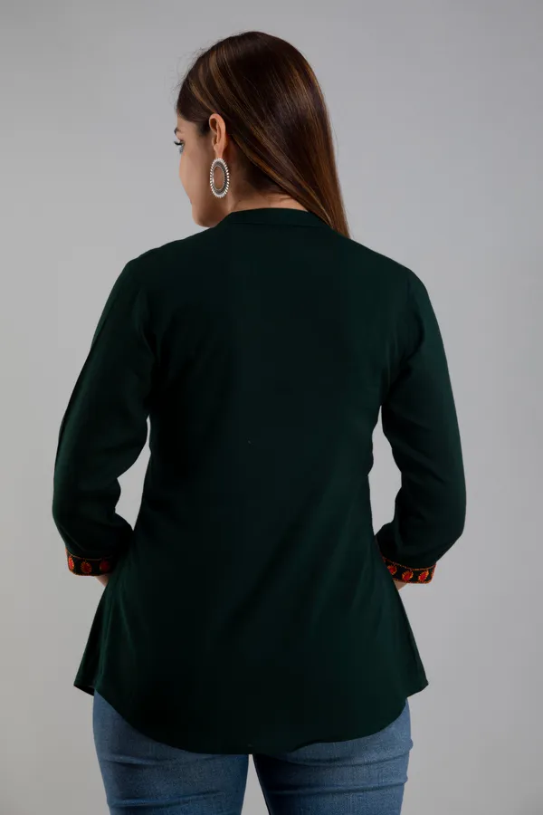 Green_Rayon_Tunics_for_Women