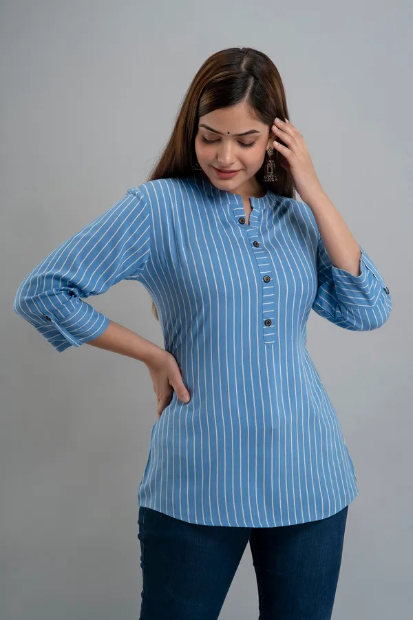 Blue_Rayon_Tunics_For_Women