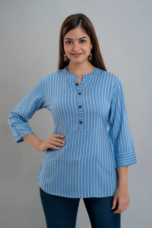 Blue_Rayon_Tunics_For_Women