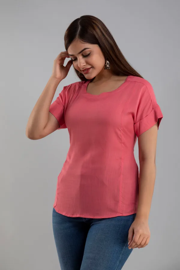 Pink_Rayon_Tunics_For_Women
