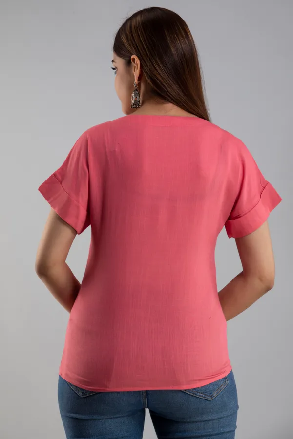 Pink_Rayon_Tunics_For_Women