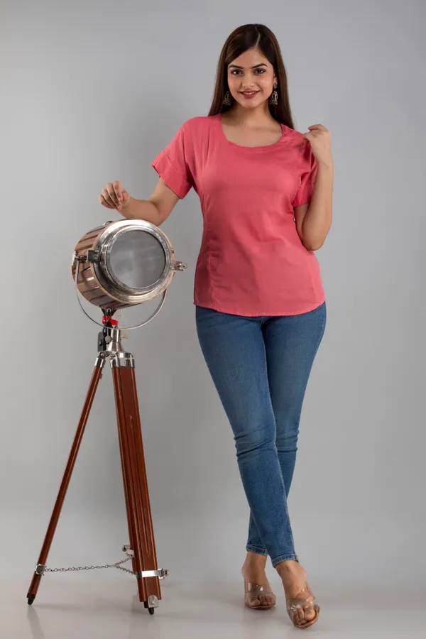 Pink_Rayon_Tunics_For_Women