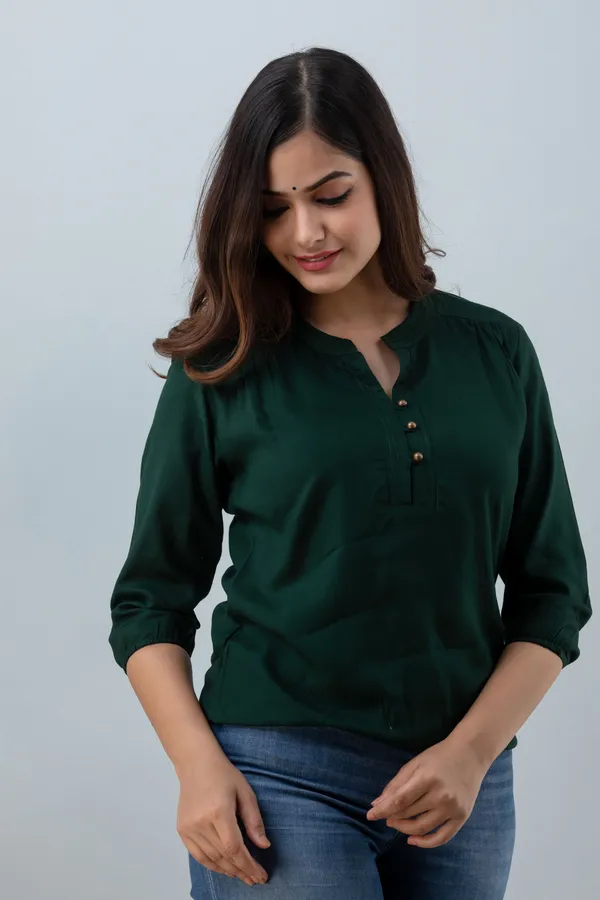 Green_Rayon_Tunics_for_Women