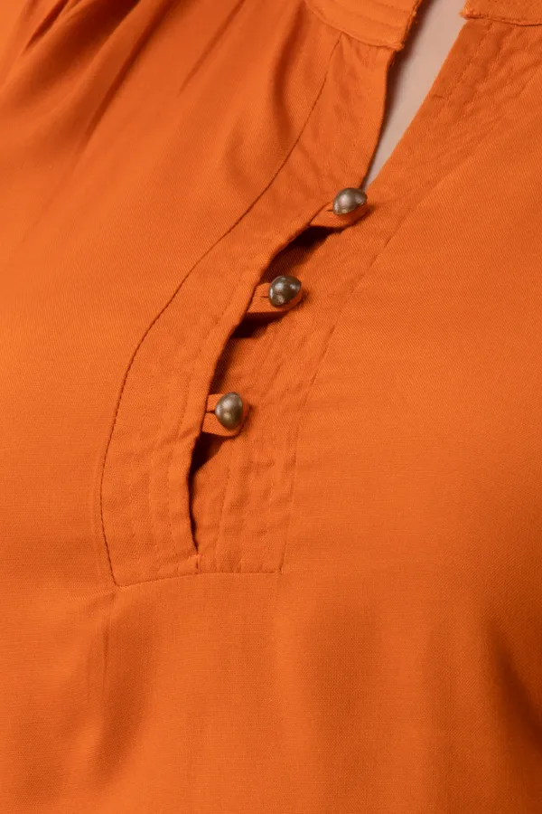 Orange_Rayon_Tunics_for_Women