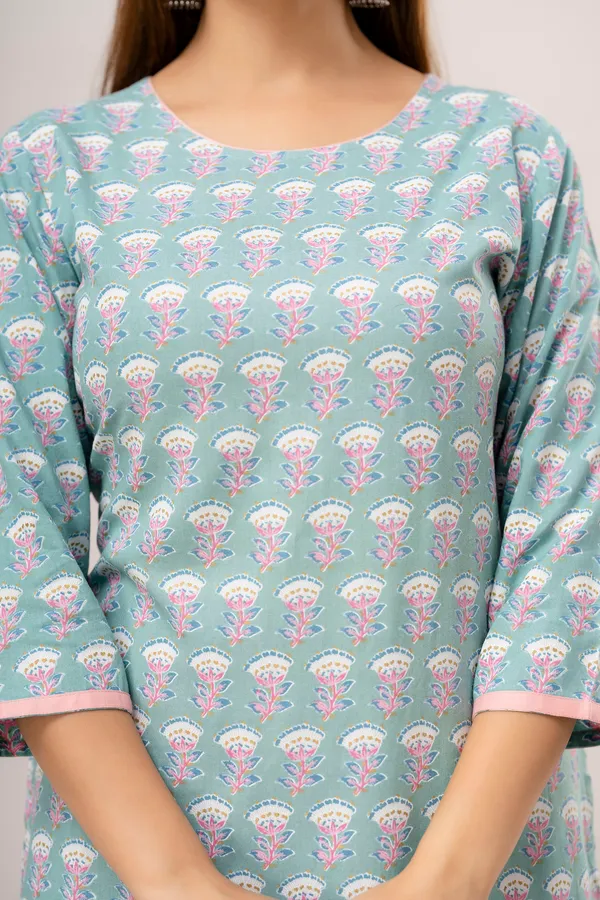 Grey_Printed_Kurtis_For_Women