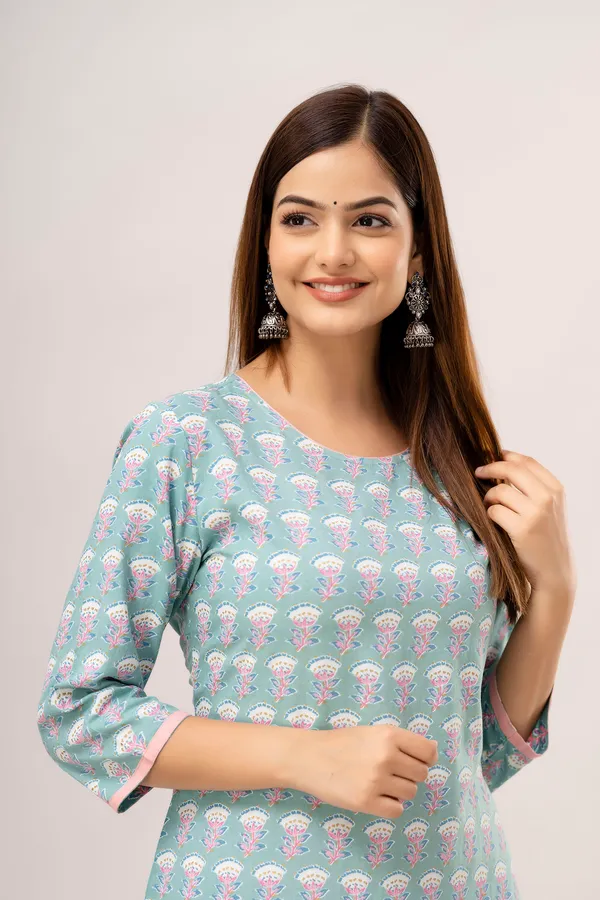 Grey_Printed_Kurtis_For_Women
