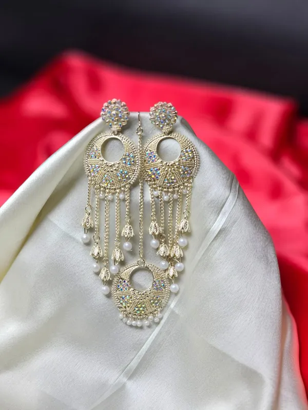 Antique_Pearl_Hanging_Earrings_For_Women_|_Silver
