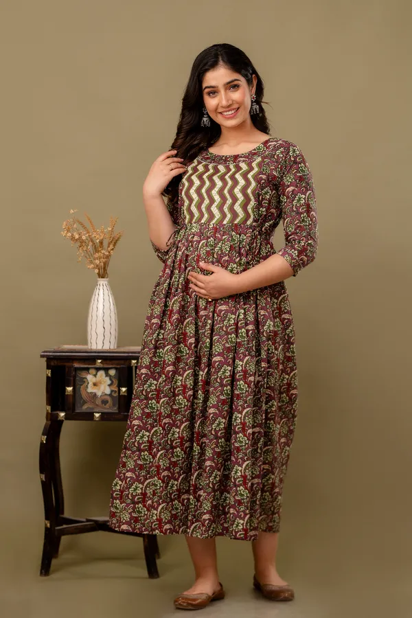 Sing_blossom__Cotton_Maternity_And_Feeding_Kurti