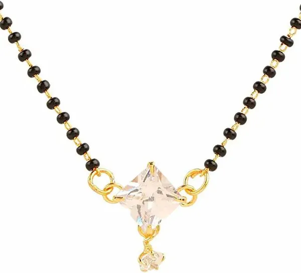 Single_Stone_Gold-Plated_and_American_Diamond_Mangalsutra_for_Women