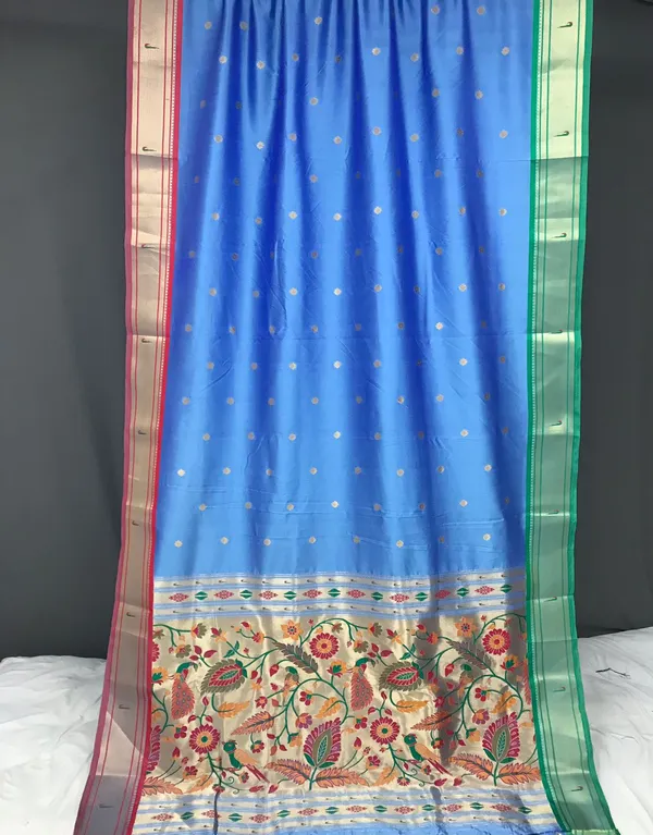 Sky_Blue_Paithani_Silk_Woven_Saree
