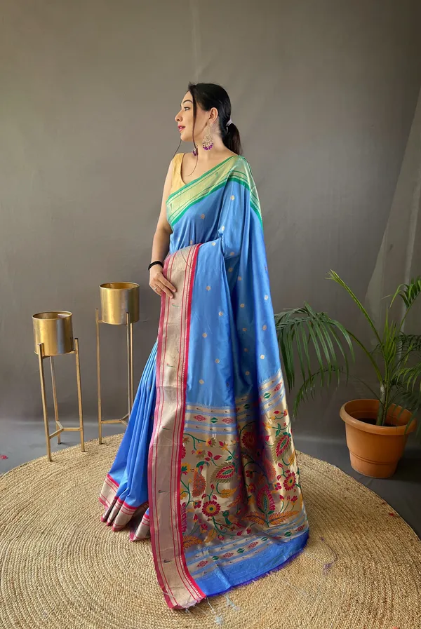 Sky_Blue_Paithani_Silk_Woven_Saree