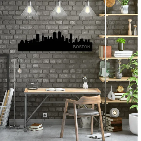Wooden_Wall_Art_for_Home_Decoration__|_Boston_Skyline__|_Black